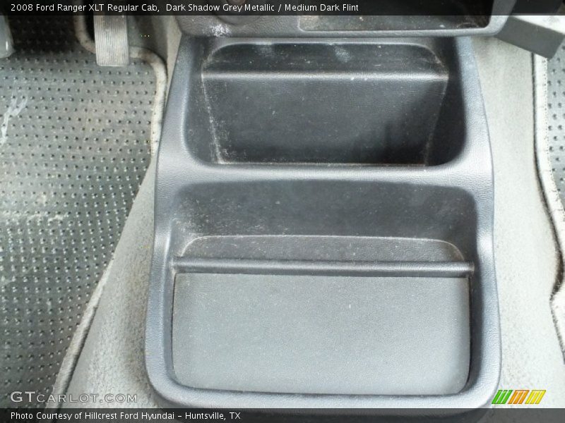 Dark Shadow Grey Metallic / Medium Dark Flint 2008 Ford Ranger XLT Regular Cab