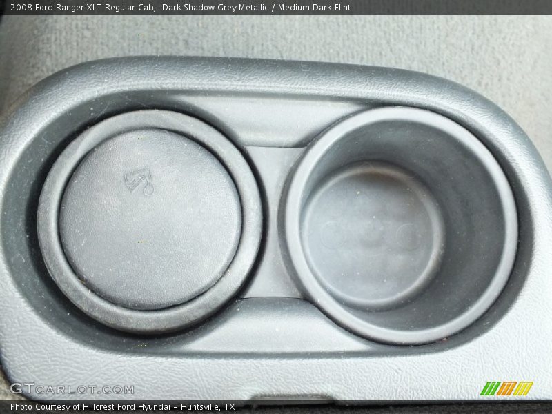 Dark Shadow Grey Metallic / Medium Dark Flint 2008 Ford Ranger XLT Regular Cab