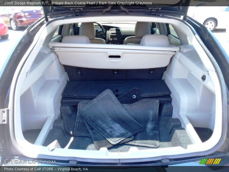 Brilliant Black Crystal Pearl / Dark Slate Gray/Light Graystone 2005 Dodge Magnum R/T