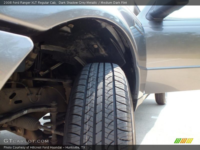 Dark Shadow Grey Metallic / Medium Dark Flint 2008 Ford Ranger XLT Regular Cab
