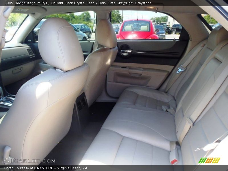Brilliant Black Crystal Pearl / Dark Slate Gray/Light Graystone 2005 Dodge Magnum R/T
