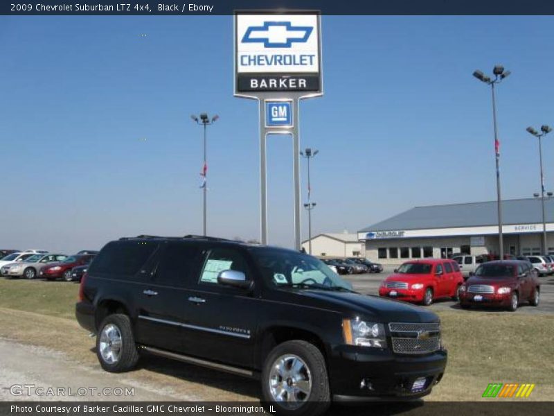 Black / Ebony 2009 Chevrolet Suburban LTZ 4x4