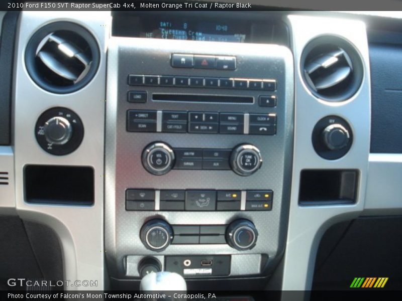 Controls of 2010 F150 SVT Raptor SuperCab 4x4