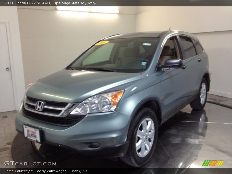 Opal Sage Metallic / Ivory 2011 Honda CR-V SE 4WD