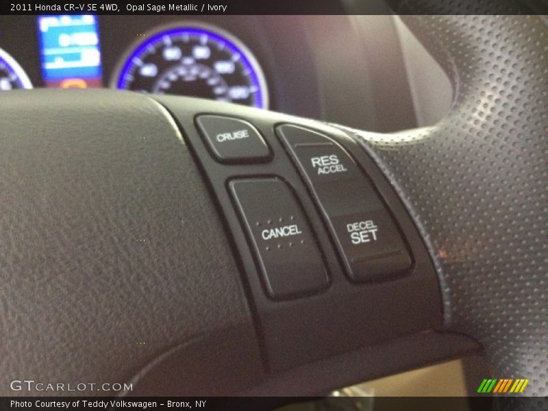 Opal Sage Metallic / Ivory 2011 Honda CR-V SE 4WD