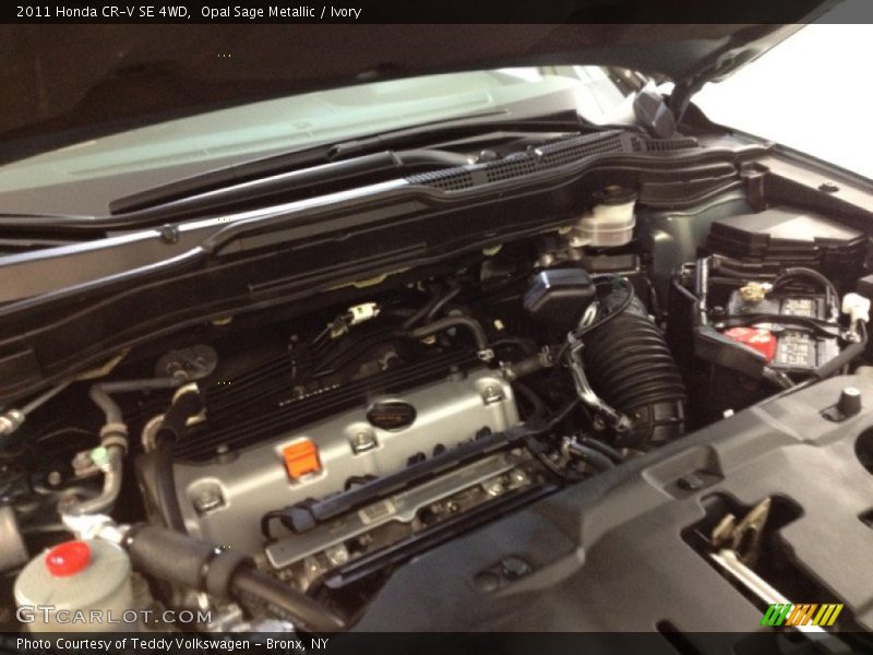 Opal Sage Metallic / Ivory 2011 Honda CR-V SE 4WD