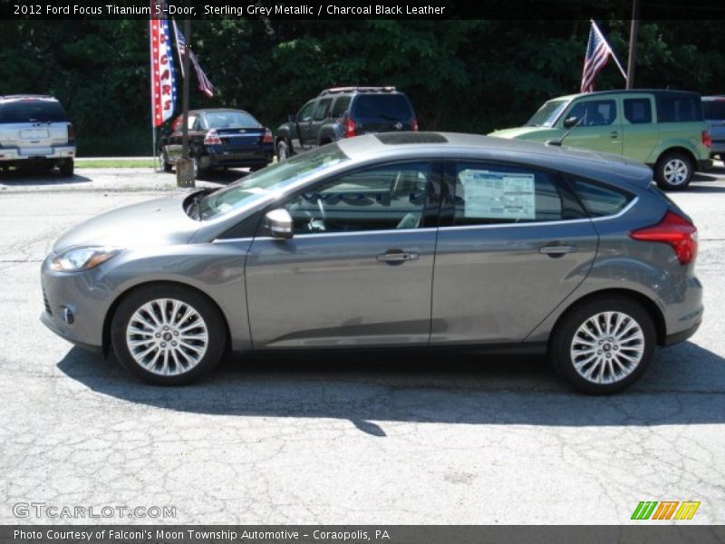  2012 Focus Titanium 5-Door Sterling Grey Metallic