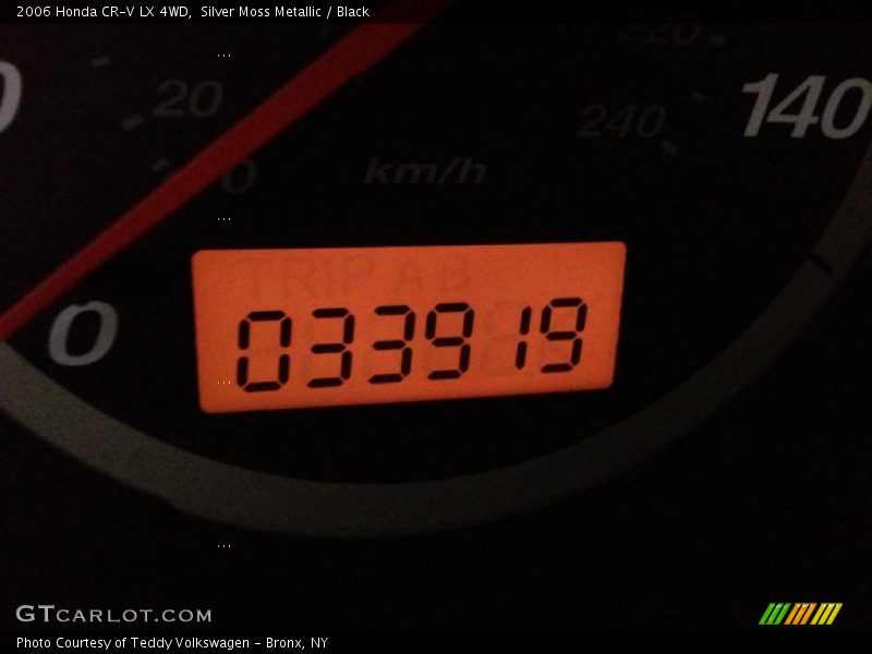 Silver Moss Metallic / Black 2006 Honda CR-V LX 4WD