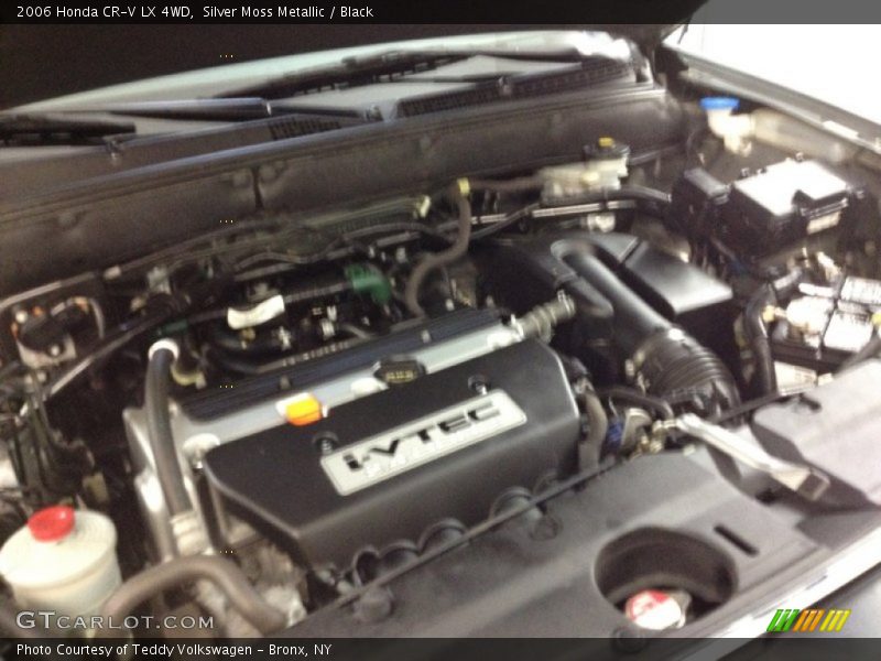 Silver Moss Metallic / Black 2006 Honda CR-V LX 4WD
