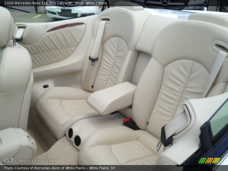  2009 CLK 350 Cabriolet Stone Interior