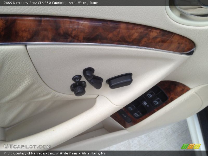 Controls of 2009 CLK 350 Cabriolet