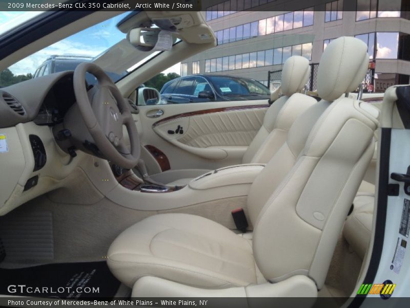  2009 CLK 350 Cabriolet Stone Interior