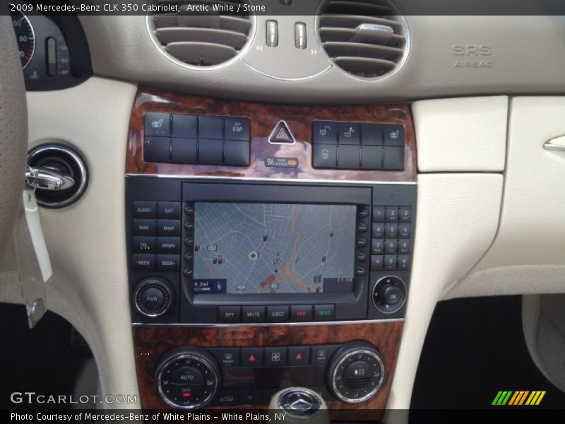 Navigation of 2009 CLK 350 Cabriolet