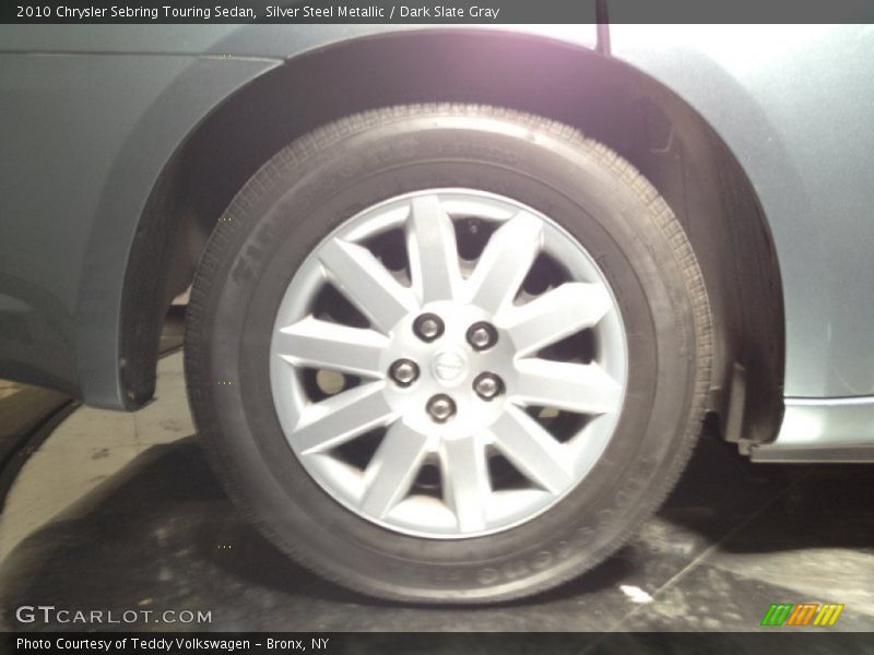 Silver Steel Metallic / Dark Slate Gray 2010 Chrysler Sebring Touring Sedan