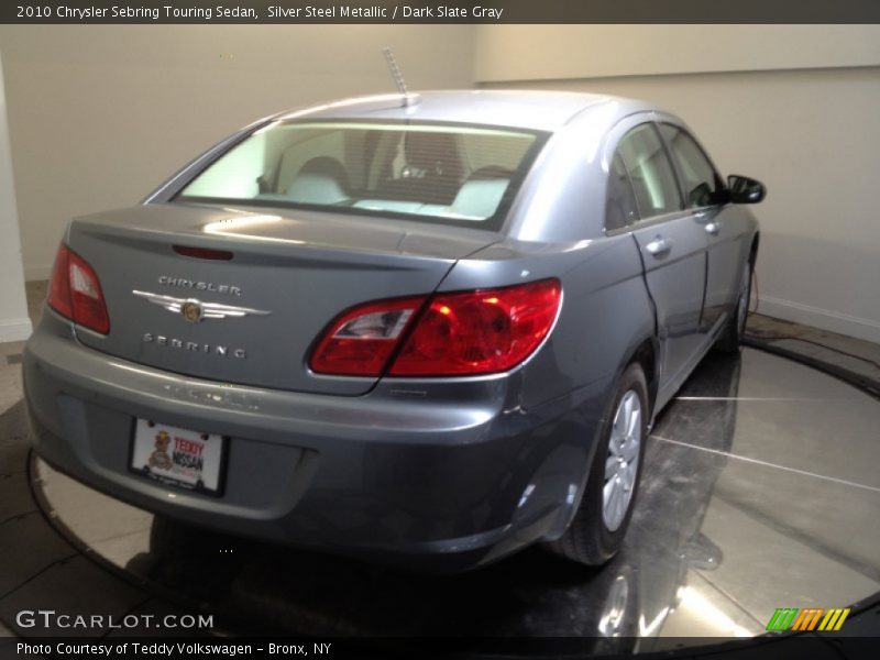Silver Steel Metallic / Dark Slate Gray 2010 Chrysler Sebring Touring Sedan