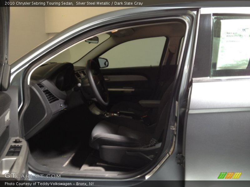 Silver Steel Metallic / Dark Slate Gray 2010 Chrysler Sebring Touring Sedan