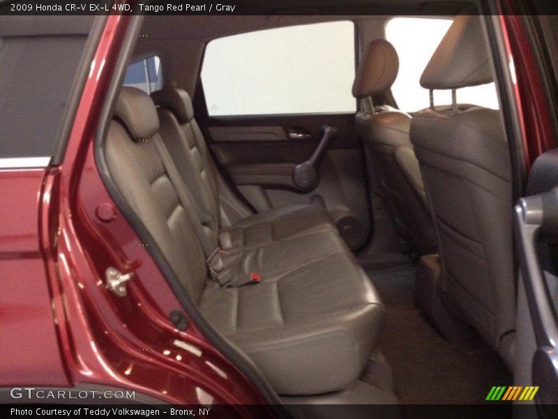 Tango Red Pearl / Gray 2009 Honda CR-V EX-L 4WD