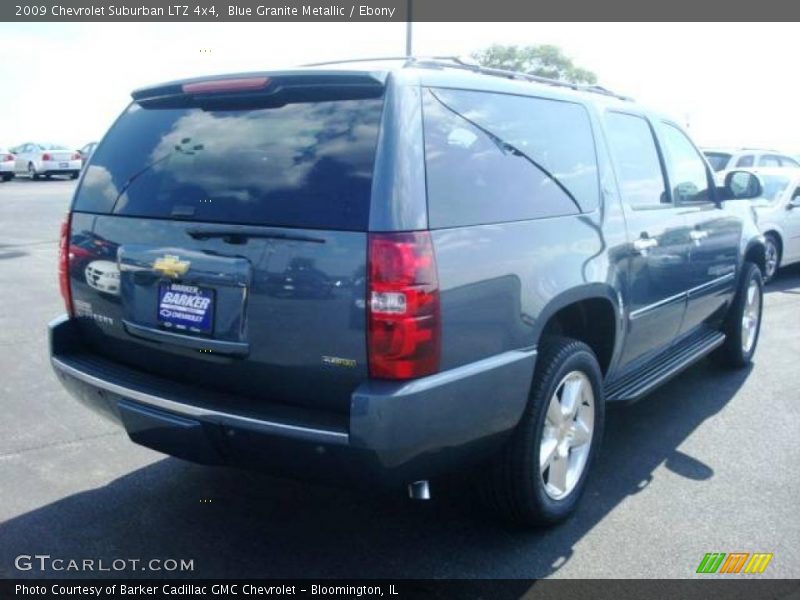 Blue Granite Metallic / Ebony 2009 Chevrolet Suburban LTZ 4x4