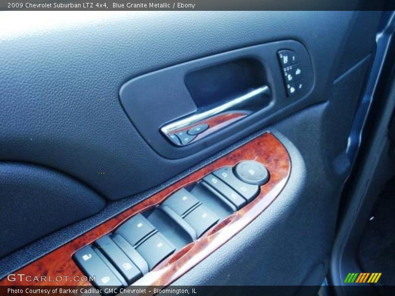 Blue Granite Metallic / Ebony 2009 Chevrolet Suburban LTZ 4x4