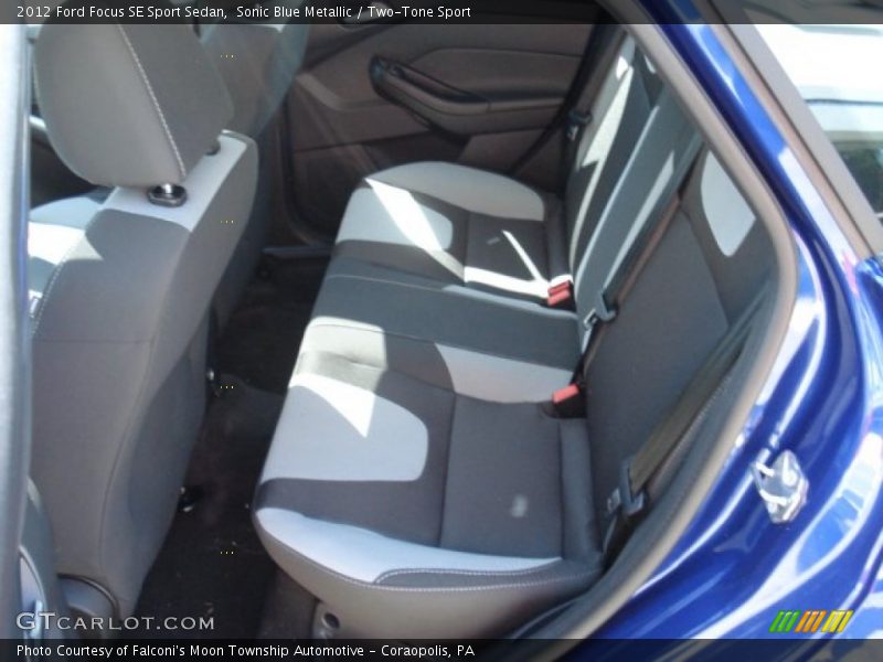 Rear Seat of 2012 Focus SE Sport Sedan