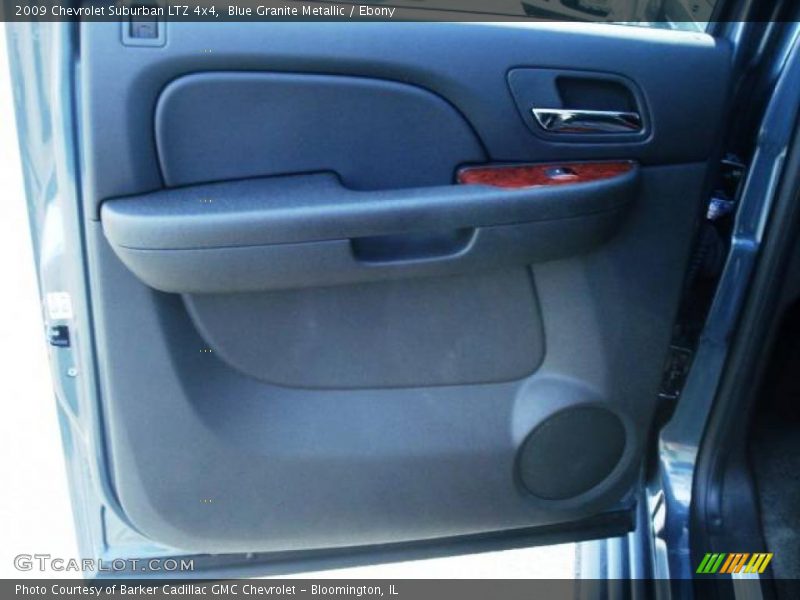 Blue Granite Metallic / Ebony 2009 Chevrolet Suburban LTZ 4x4