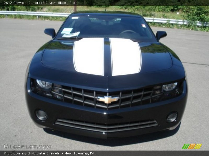 Black / Black 2012 Chevrolet Camaro LS Coupe