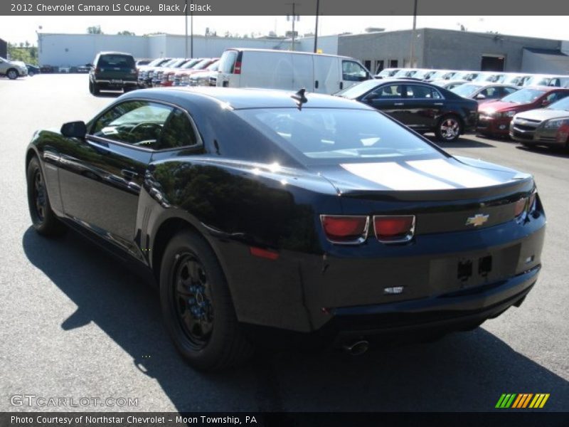 Black / Black 2012 Chevrolet Camaro LS Coupe