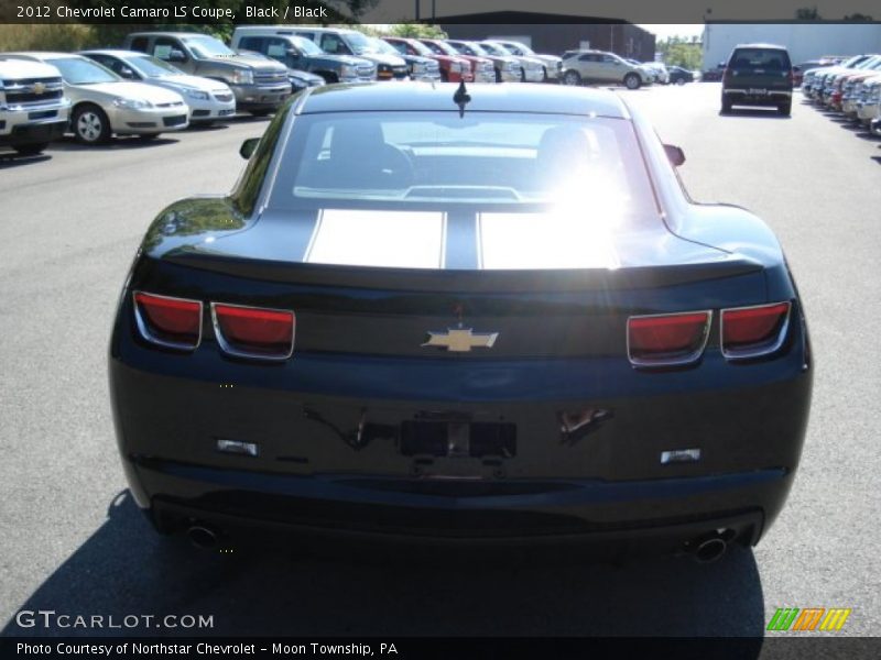 Black / Black 2012 Chevrolet Camaro LS Coupe