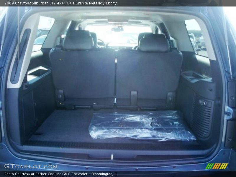 Blue Granite Metallic / Ebony 2009 Chevrolet Suburban LTZ 4x4