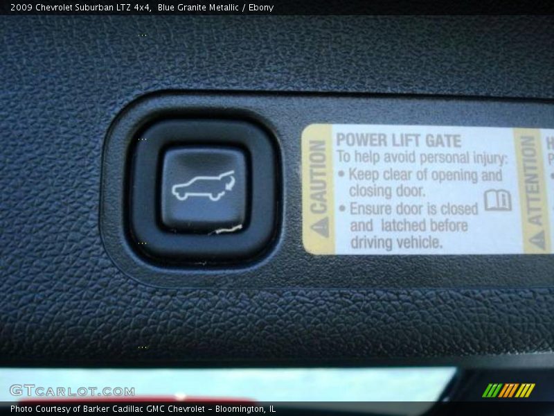 Blue Granite Metallic / Ebony 2009 Chevrolet Suburban LTZ 4x4