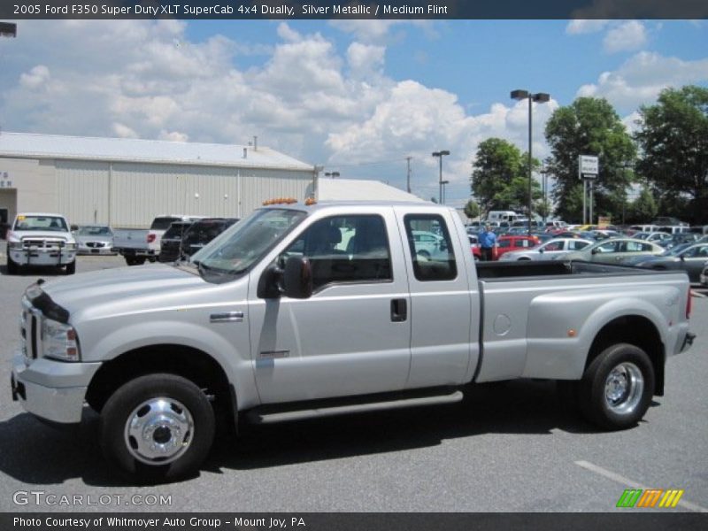  2005 F350 Super Duty XLT SuperCab 4x4 Dually Silver Metallic