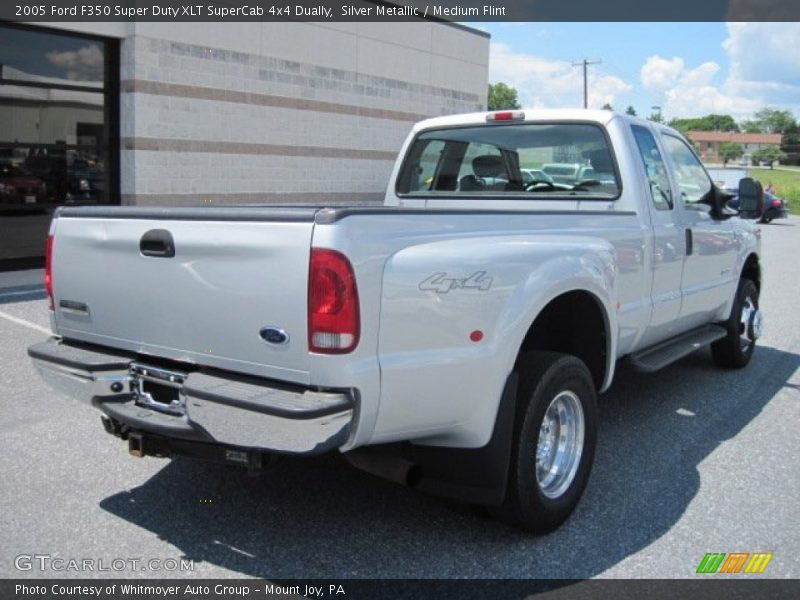  2005 F350 Super Duty XLT SuperCab 4x4 Dually Silver Metallic