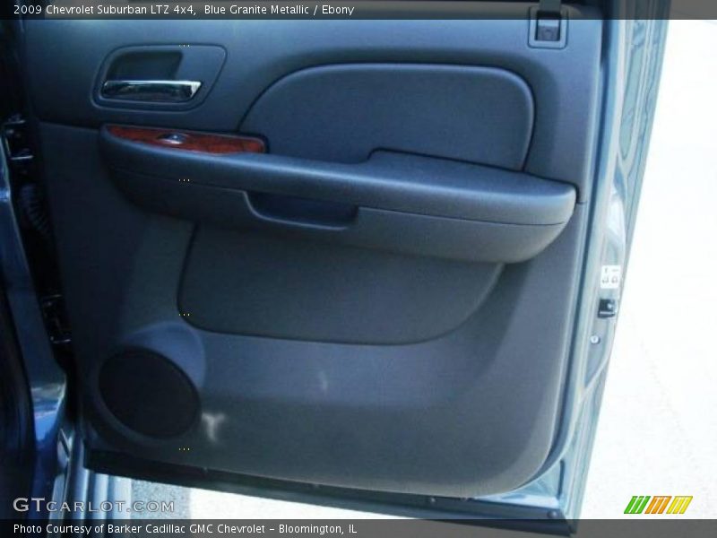 Blue Granite Metallic / Ebony 2009 Chevrolet Suburban LTZ 4x4