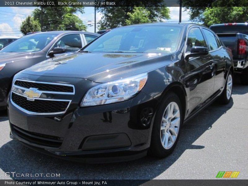 Black Granite Metallic / Jet Black 2013 Chevrolet Malibu ECO