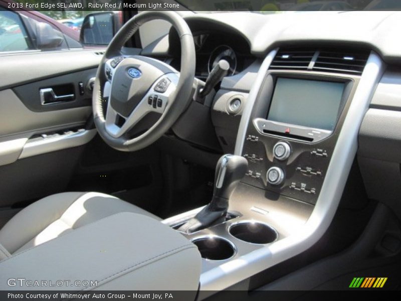  2013 Edge SEL AWD Medium Light Stone Interior