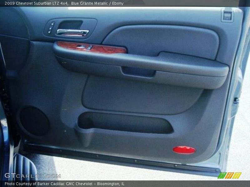 Blue Granite Metallic / Ebony 2009 Chevrolet Suburban LTZ 4x4