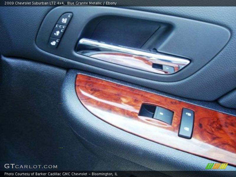 Blue Granite Metallic / Ebony 2009 Chevrolet Suburban LTZ 4x4