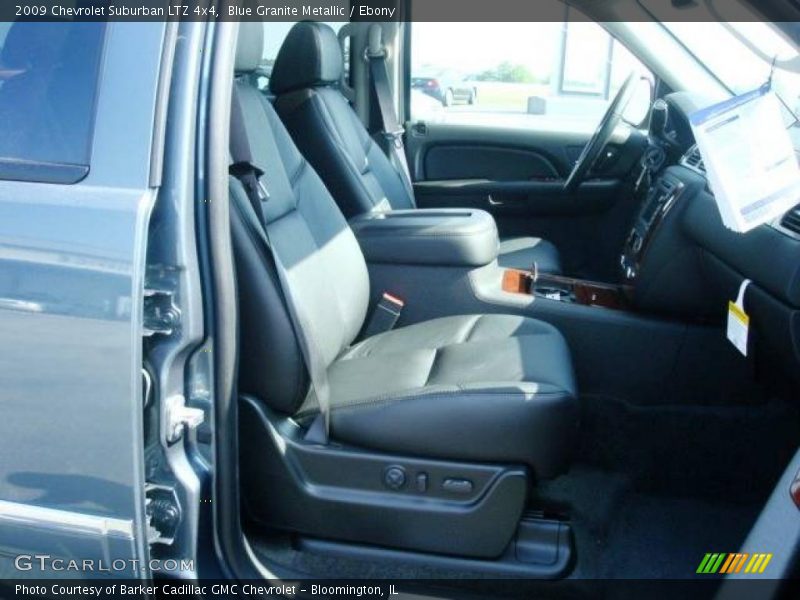 Blue Granite Metallic / Ebony 2009 Chevrolet Suburban LTZ 4x4