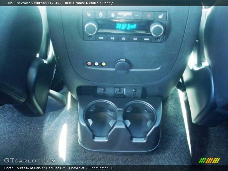 Blue Granite Metallic / Ebony 2009 Chevrolet Suburban LTZ 4x4