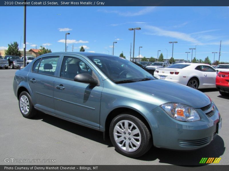 Silver Moss Metallic / Gray 2010 Chevrolet Cobalt LS Sedan