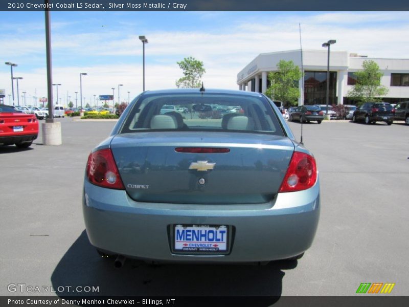 Silver Moss Metallic / Gray 2010 Chevrolet Cobalt LS Sedan