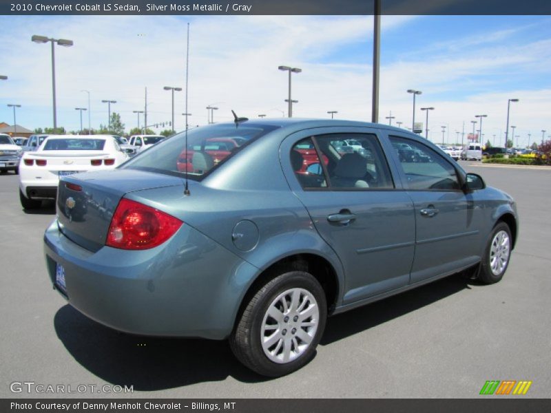 Silver Moss Metallic / Gray 2010 Chevrolet Cobalt LS Sedan