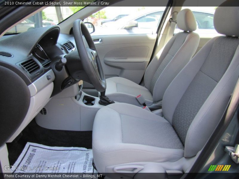 Silver Moss Metallic / Gray 2010 Chevrolet Cobalt LS Sedan