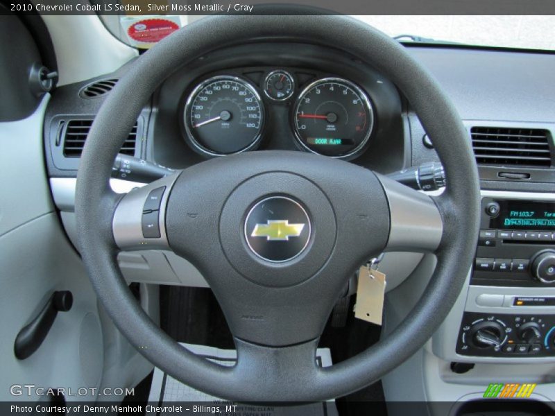 Silver Moss Metallic / Gray 2010 Chevrolet Cobalt LS Sedan