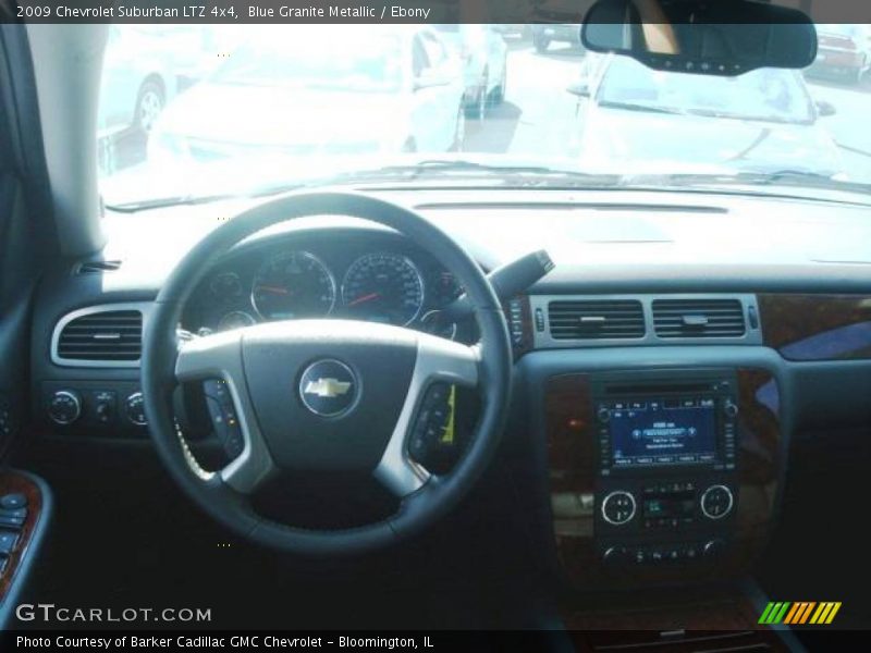 Blue Granite Metallic / Ebony 2009 Chevrolet Suburban LTZ 4x4