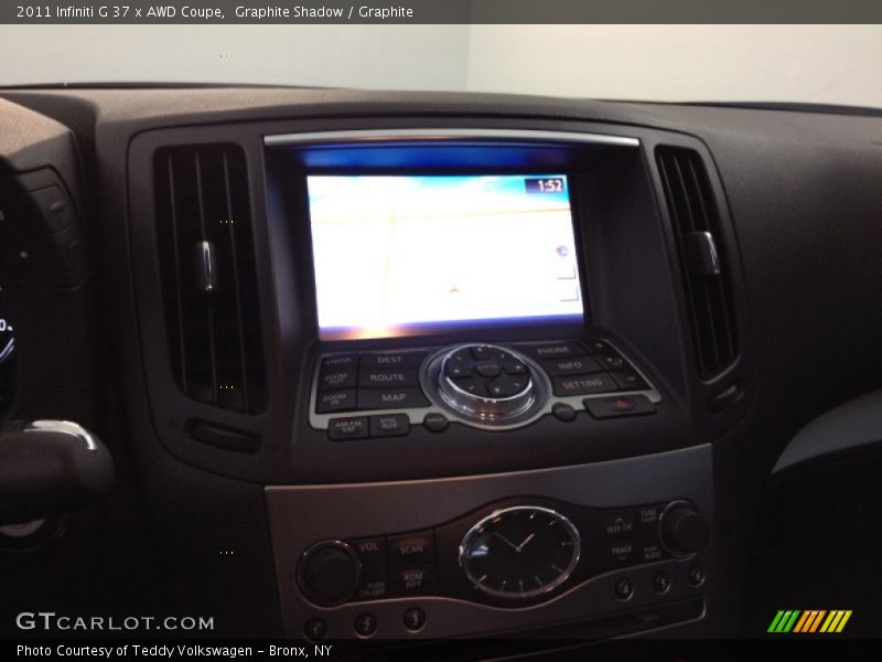 Graphite Shadow / Graphite 2011 Infiniti G 37 x AWD Coupe