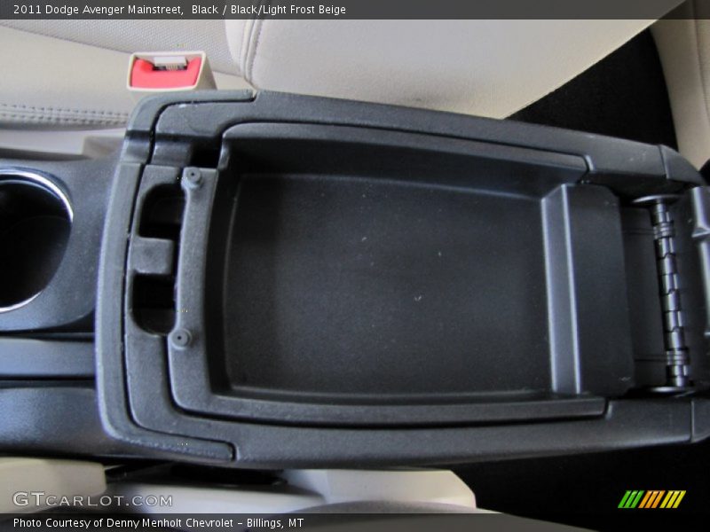 Black / Black/Light Frost Beige 2011 Dodge Avenger Mainstreet