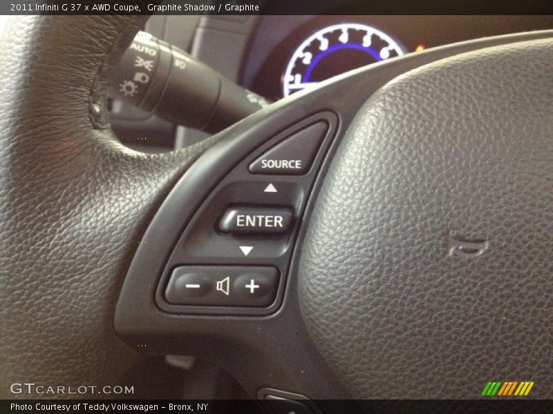 Graphite Shadow / Graphite 2011 Infiniti G 37 x AWD Coupe