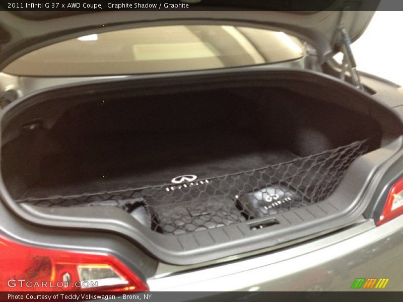 Graphite Shadow / Graphite 2011 Infiniti G 37 x AWD Coupe