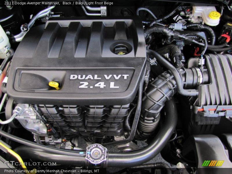 Black / Black/Light Frost Beige 2011 Dodge Avenger Mainstreet